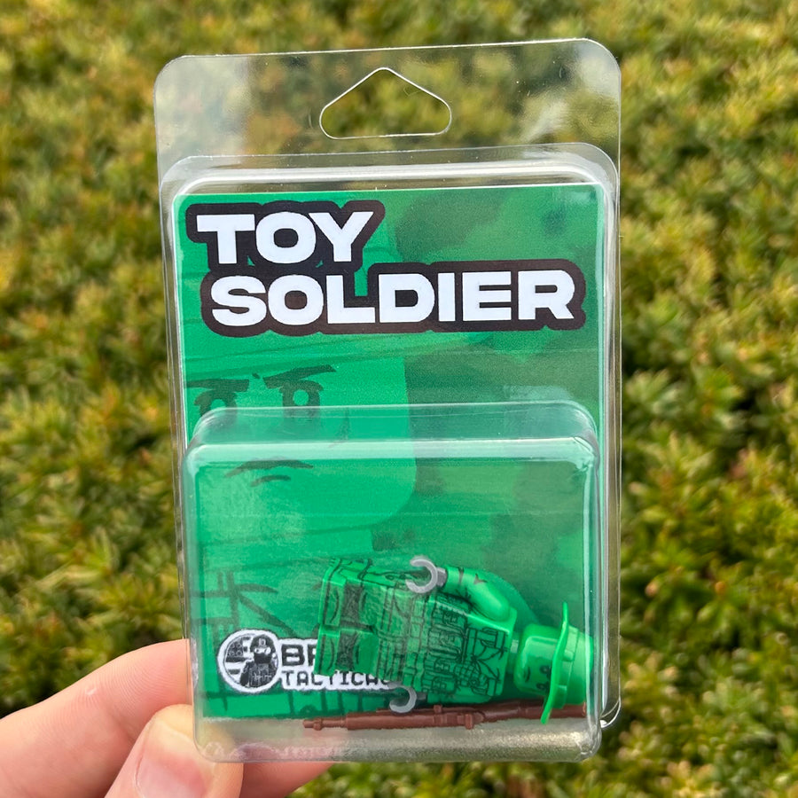 Toy Soldier – custom LEGO-compatible minifigure item by BrickTactical, alternate view