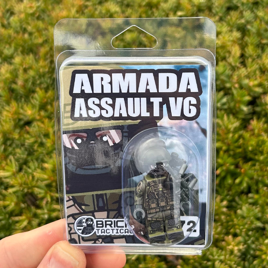 BrickTactical Custom LEGO Minifigure Armada Assault V6 Limited Edition 1/72 view 2