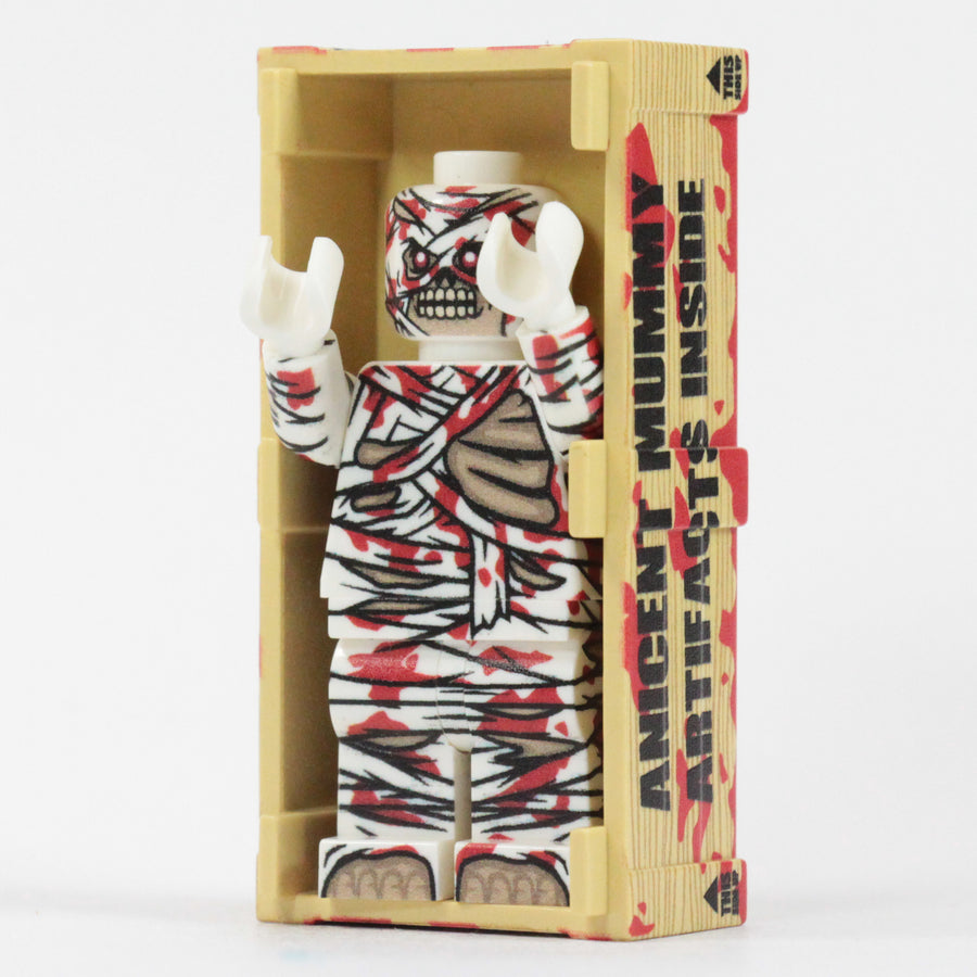 BrickTactical Custom LEGO Minifigure Bloody Mummy Limited Edition 1/72