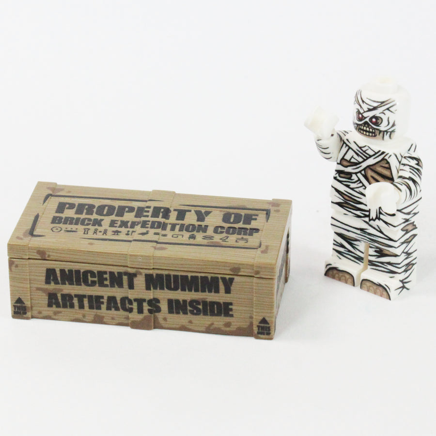 BrickTactical Custom LEGO Minifigure Angry Mummy Limited Edition 1/72 view 3