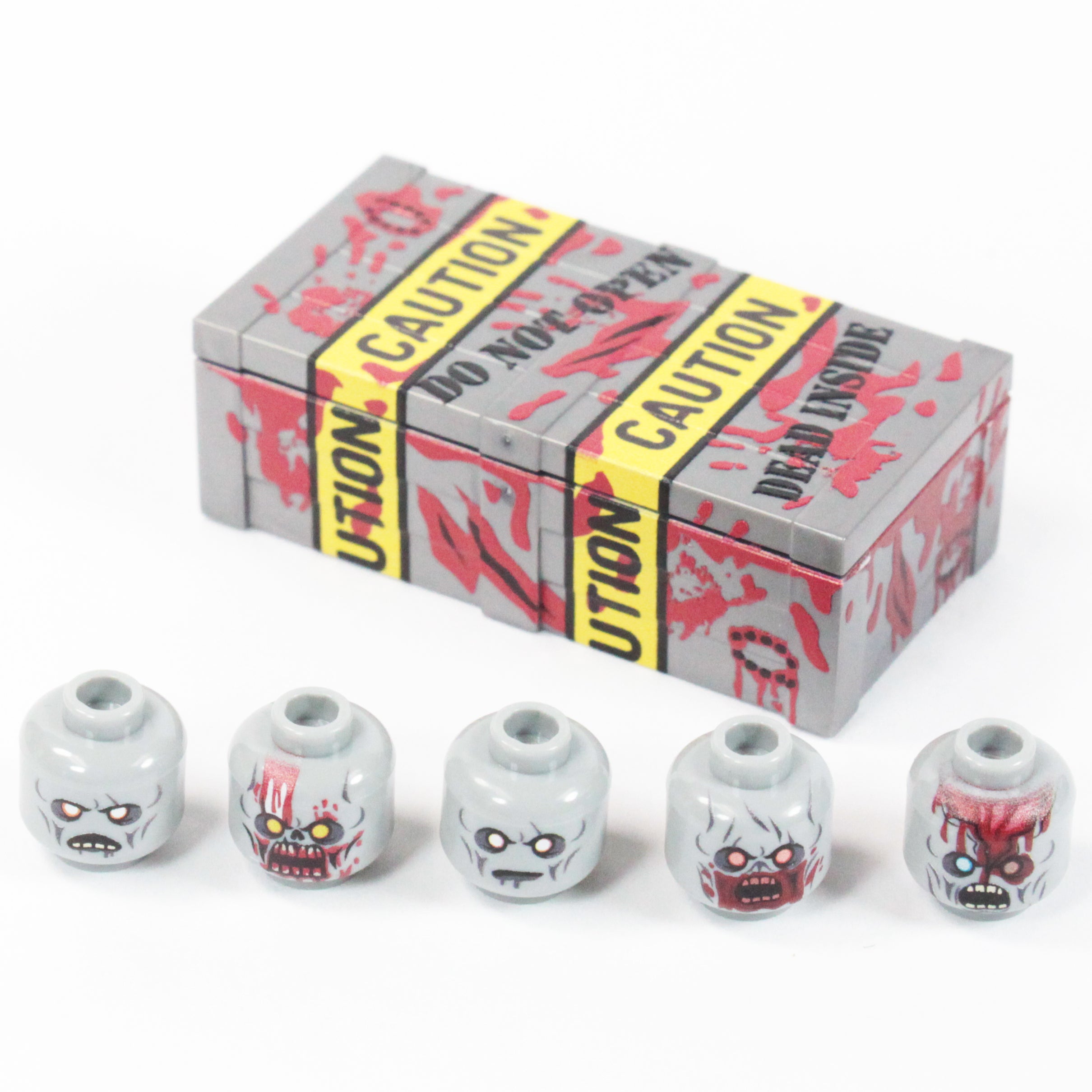 Zombie Head Crate (x5 Random Heads) – BrickTactical