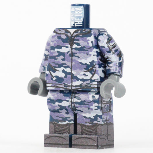 Blue Camo Body