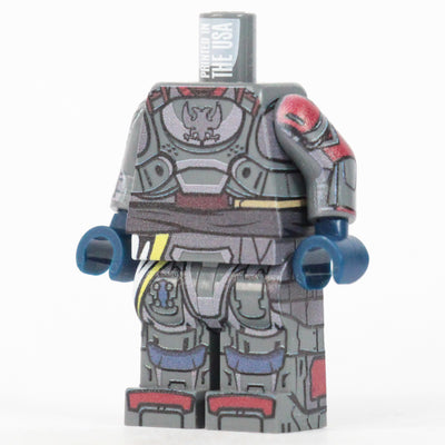 BrickTactical Custom LEGO Minifigure Armored Body