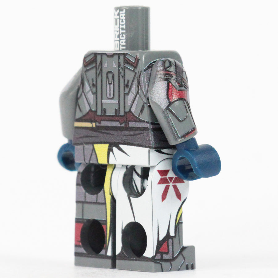 BrickTactical Custom LEGO Minifigure Armored Body view 2