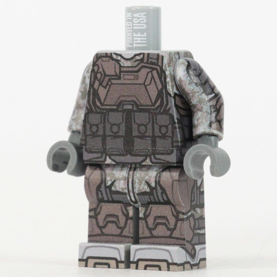 Light Grey Marine Body #1 – custom LEGO-compatible minifigure item by BrickTactical