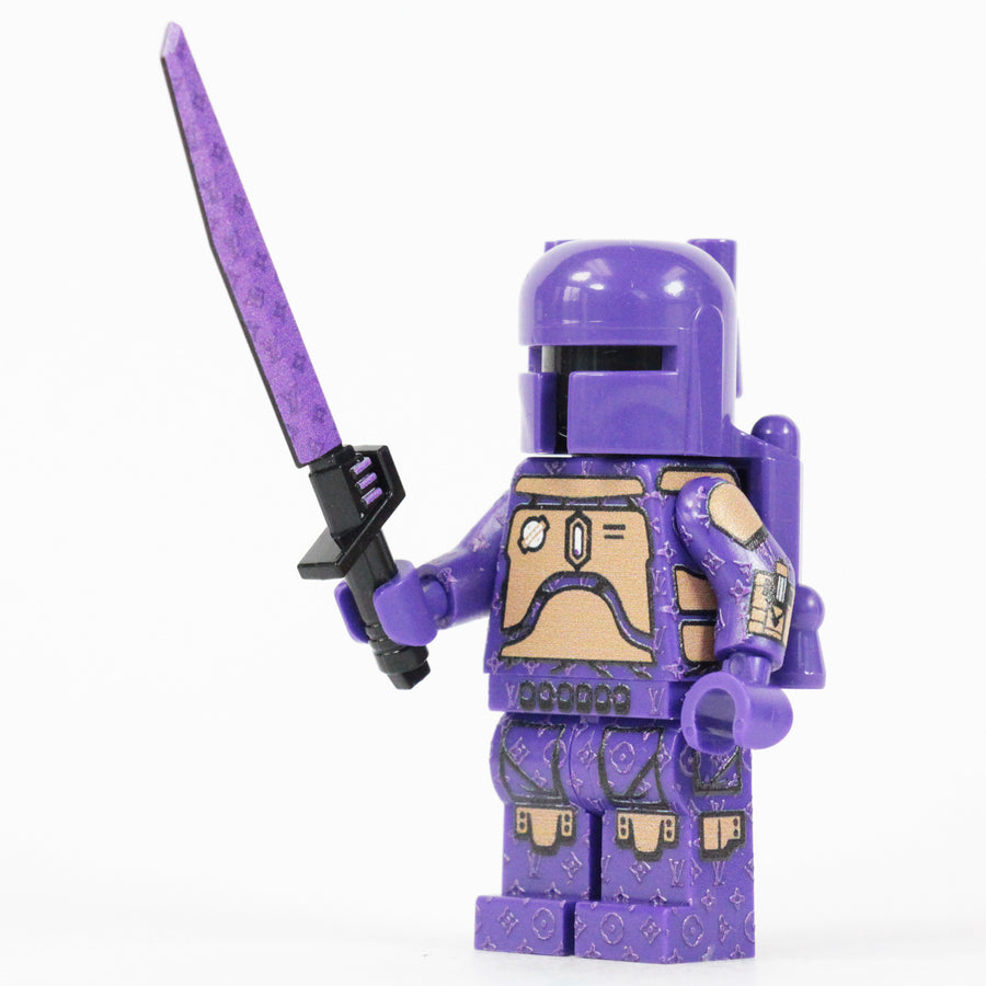 Purple Designer Bounty Hunter - LIMITED EDITION 1/36 – custom LEGO-compatible minifigure item by BrickTactical