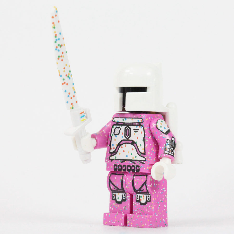 Pink Cookie Bounty Hunter - LIMITED EDITION 1/36 – custom LEGO-compatible minifigure item by BrickTactical