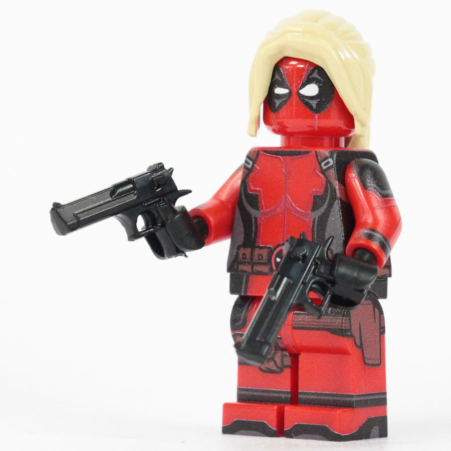 Female Merc - LIMITED EDITION 1/108 – custom LEGO-compatible minifigure item by BrickTactical