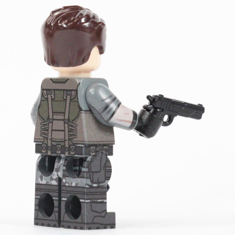 Sleeper Agent - LIMITED EDITION 1/72 – custom LEGO-compatible minifigure item by BrickTactical, alternate view