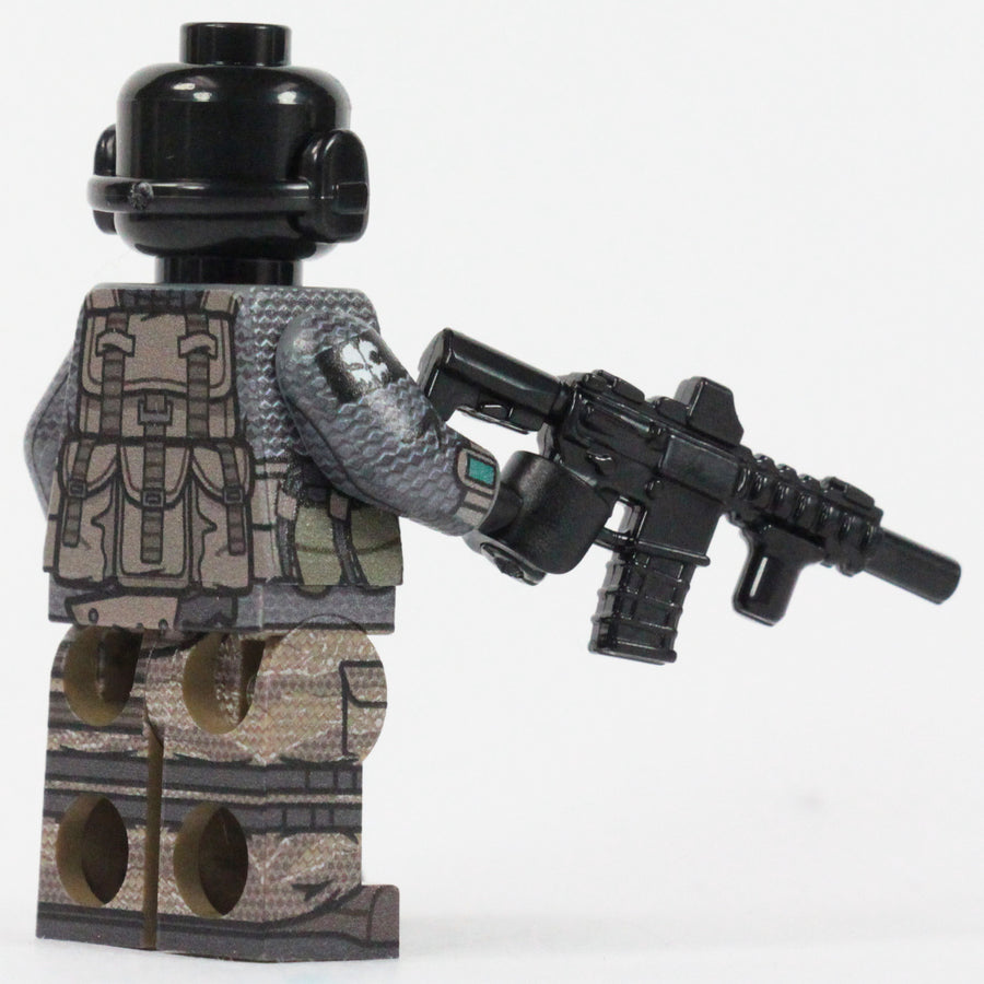 Ghost Face Killer - LIMITED EDITION 1/72 – custom LEGO-compatible minifigure item by BrickTactical, alternate view