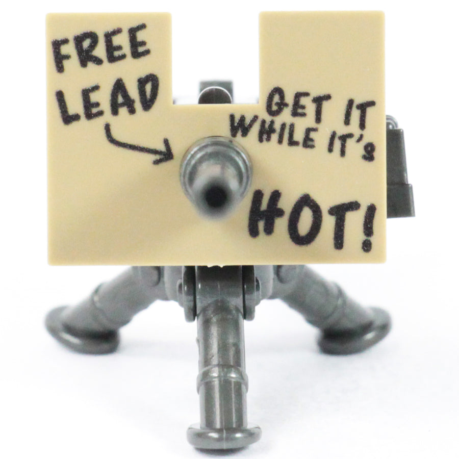 FREE LEAD GET IT WHILE IT'S HOT! M2 Machine Gun – custom LEGO-compatible minifigure item by BrickTactical