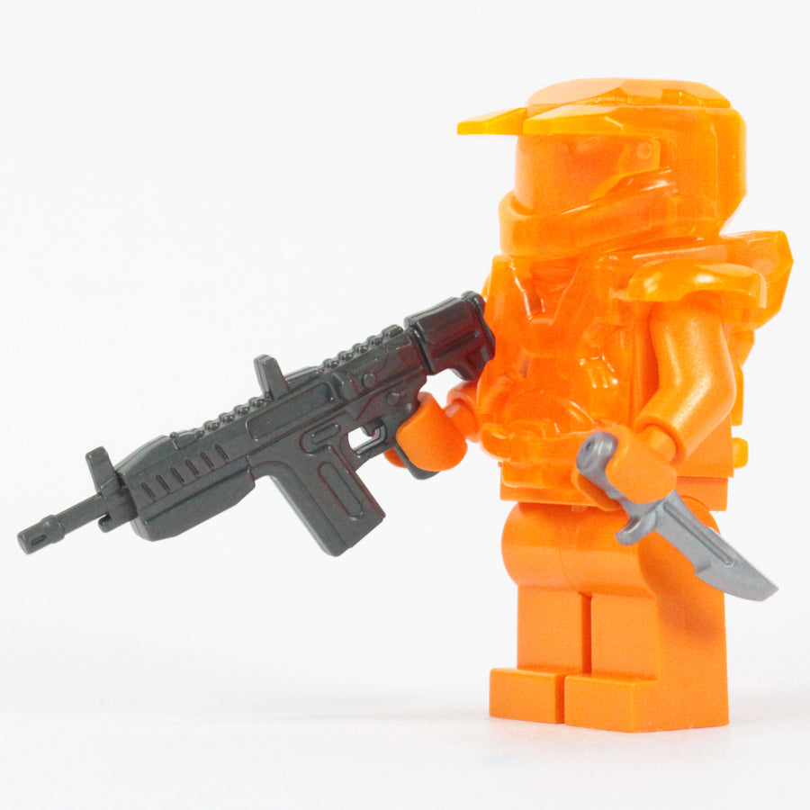 Energized Space Marine – custom LEGO-compatible minifigure item by BrickTactical