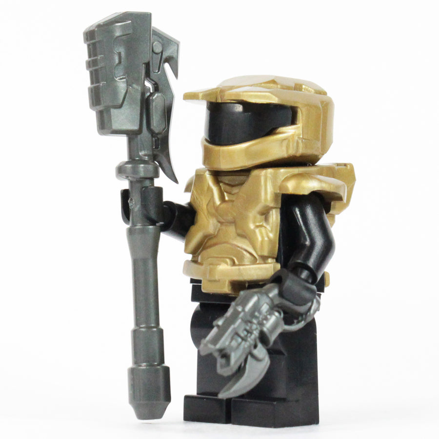 Case Hardened Space Marine – custom LEGO-compatible minifigure item by BrickTactical