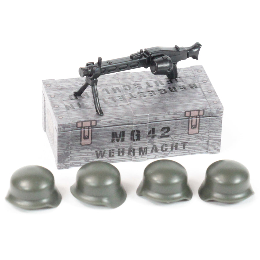 Heavy MG Weapon Crate – custom LEGO-compatible minifigure item by BrickTactical