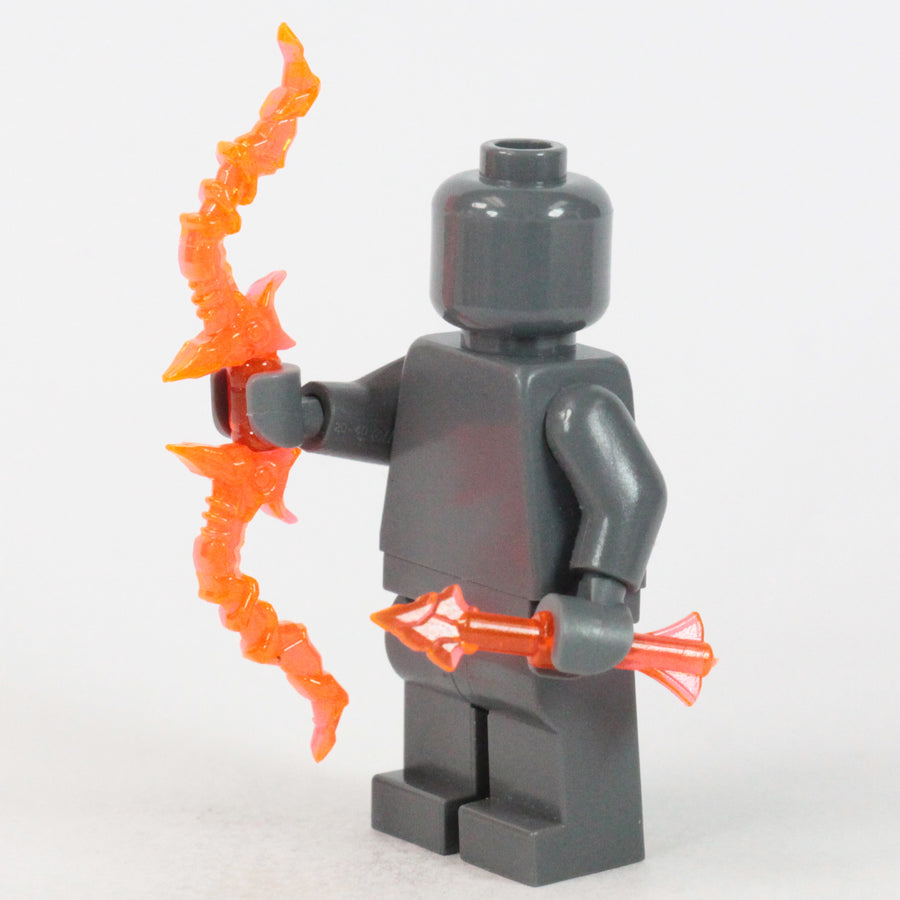 Elemental Bows and Arrows – custom LEGO-compatible minifigure item by BrickTactical, alternate view