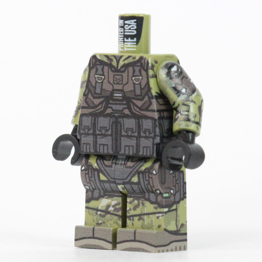 Space Marine Soldier Body – custom LEGO-compatible minifigure item by BrickTactical