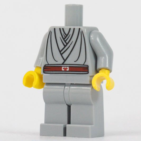 Sorcerer Robe Body (Light Grey)