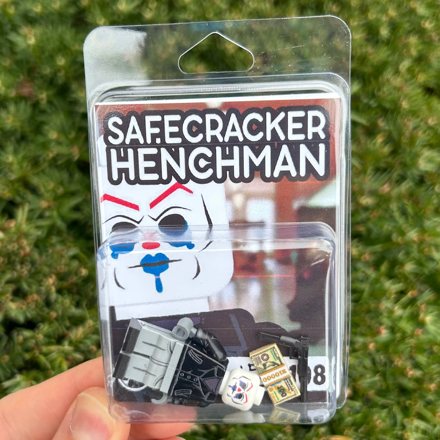 Safecracker Henchman - LIMITED EDITION 1/108 – custom LEGO-compatible minifigure item by BrickTactical, alternate view