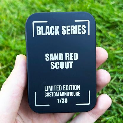 SAND RED SCOUT - BLACK SERIES LIMITED EDITION 1/30