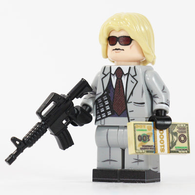 Shootout Survivor - LIMITED EDITION 1/108 – custom LEGO-compatible minifigure item by BrickTactical