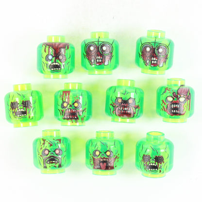 Radioactive Zombie Head Pack