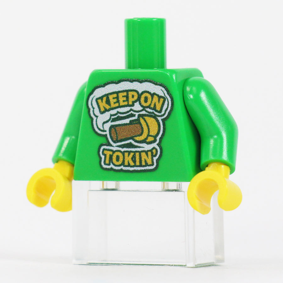 Keep on! Leaf Torso – custom LEGO-compatible minifigure item by BrickTactical