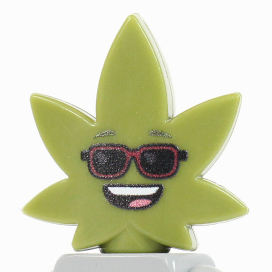 Sunglasses Leaf Head