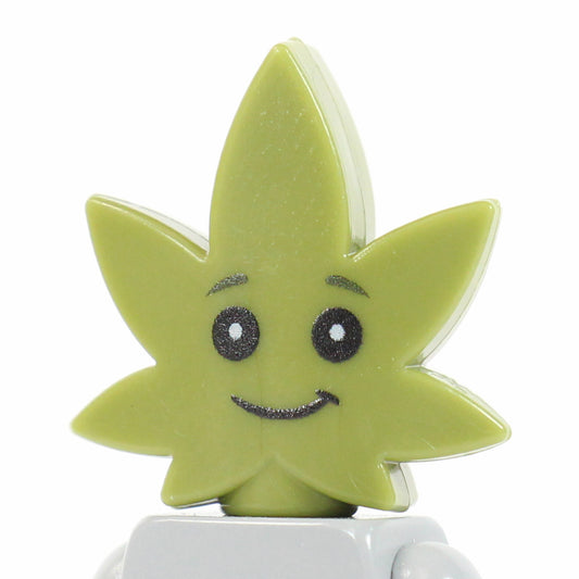 Smiley Leaf Head
