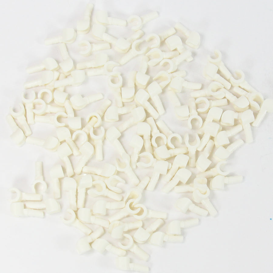 White Hands (x100 Pack) – custom LEGO-compatible minifigure item by BrickTactical, alternate view