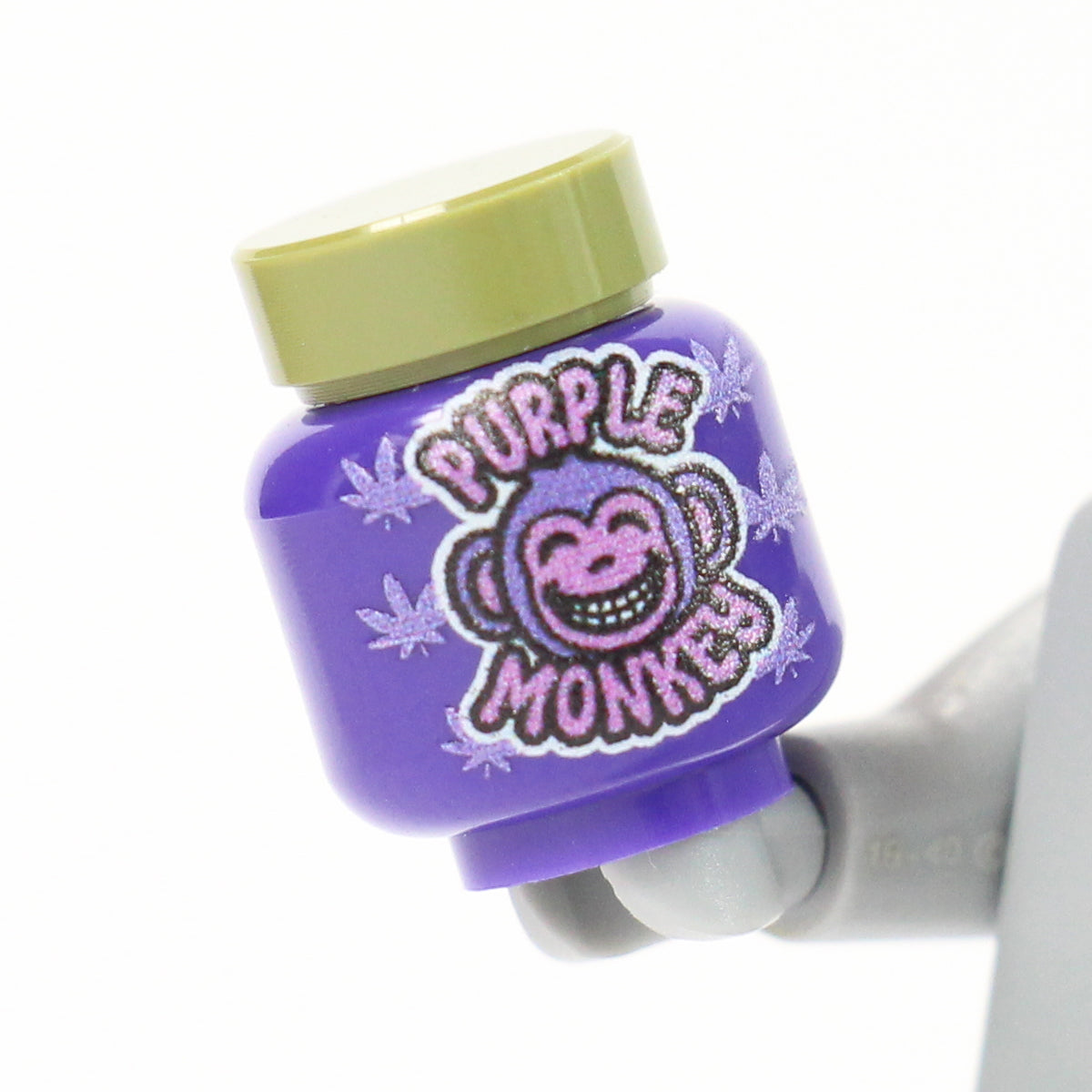 Purple Monkey Leaf Jar
