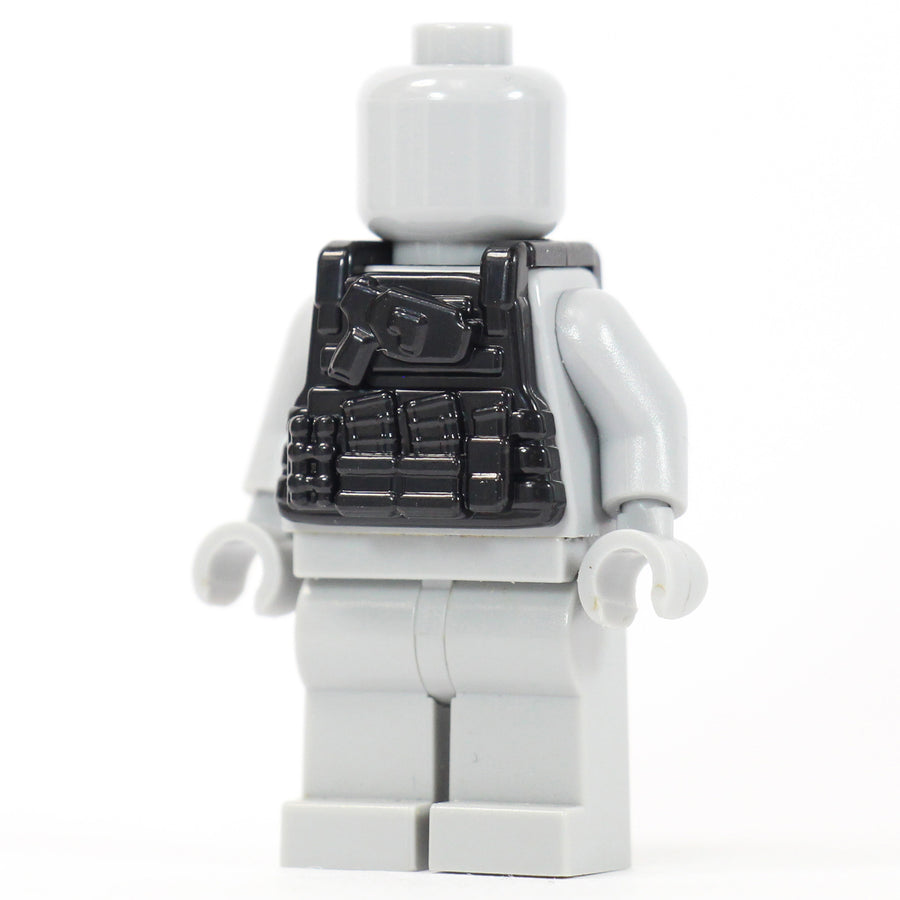 Tactical Vest V3 – custom LEGO-compatible minifigure item by BrickTactical, alternate view