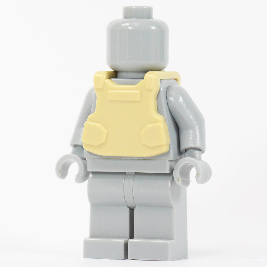 Kevlar Vest – custom LEGO-compatible minifigure item by BrickTactical, alternate view
