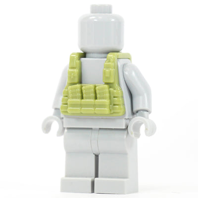 BrickTactical Custom LEGO AR Chest Rig Vest Olive Green