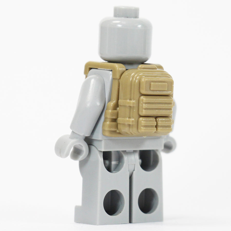 Heavy Backpack – custom LEGO-compatible minifigure item by BrickTactical