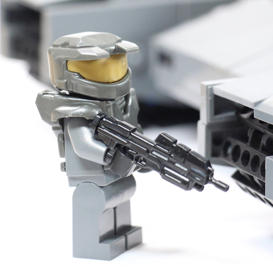 Space Marine Heavy Tank – custom LEGO-compatible minifigure item by BrickTactical, alternate view
