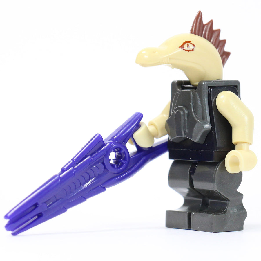 BrickTactical Custom LEGO Minifigure Alien Jackal Gunmetal