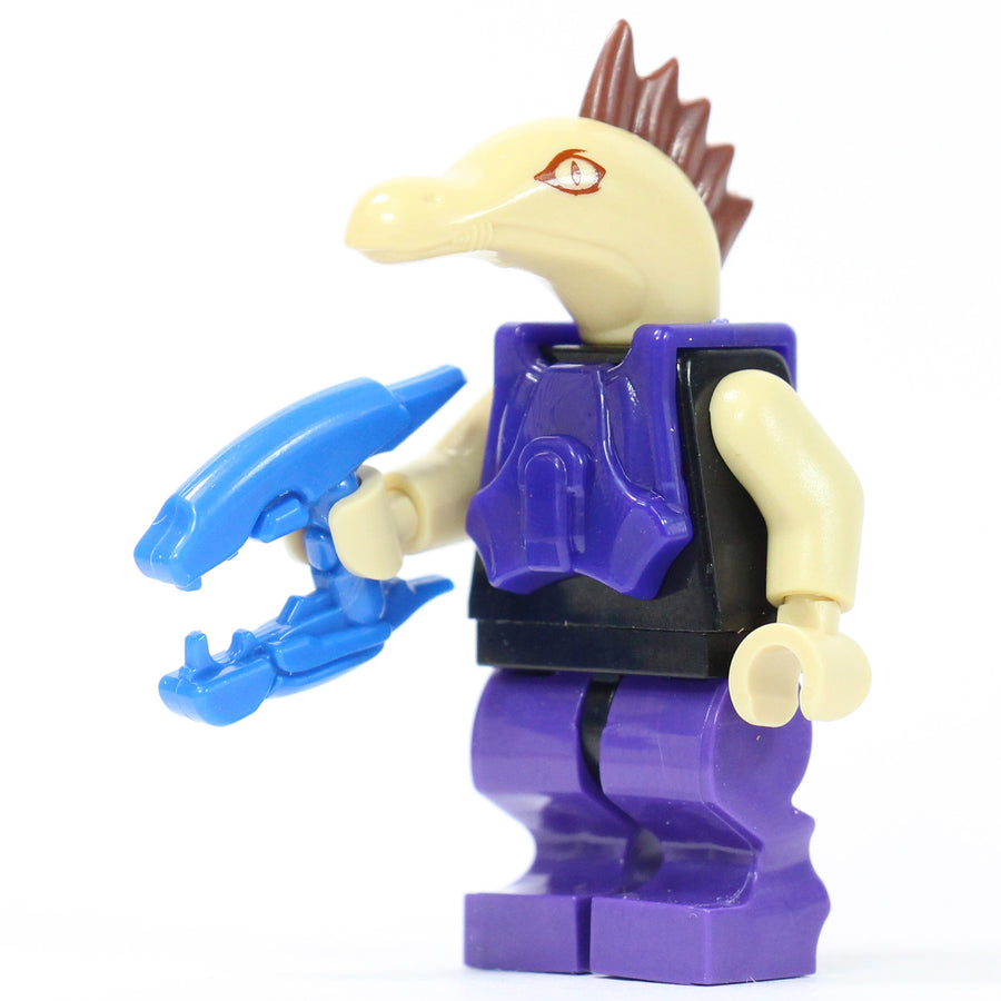 BrickTactical Custom LEGO Minifigure Alien Jackal Purple