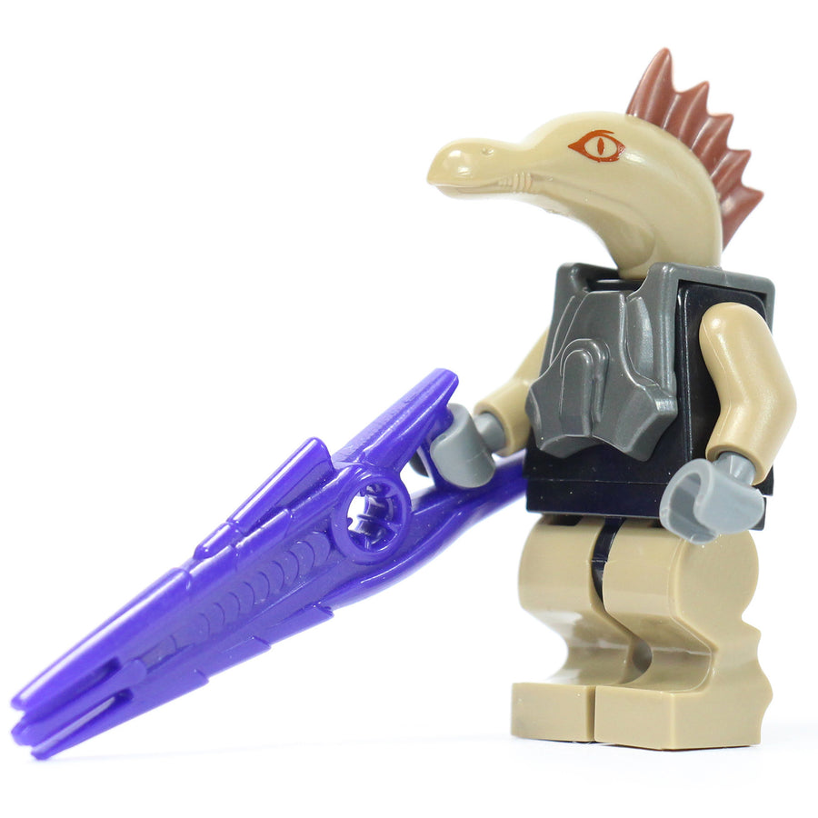 BrickTactical Custom LEGO Minifigure Alien Jackal Dark Tan