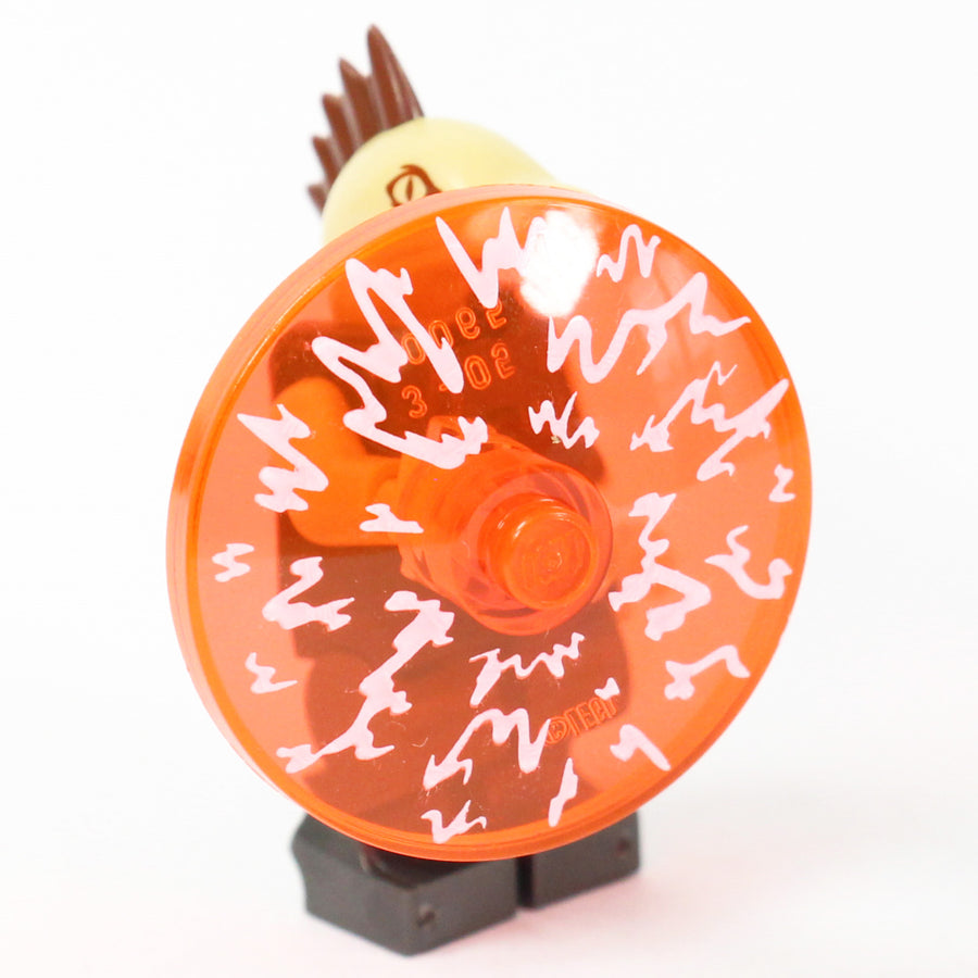 BrickTactical Custom LEGO Alien Jackal Shield Orange view 2