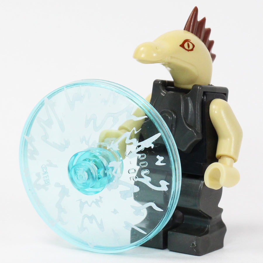 BrickTactical Custom LEGO Alien Jackal Shield Blue view 2