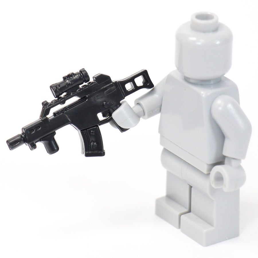 G36c Rifle w/ Quick Mag – custom LEGO-compatible minifigure item by BrickTactical, alternate view