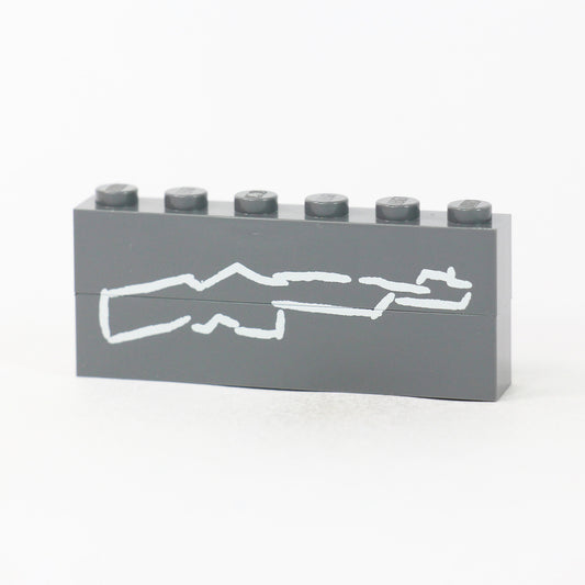 Zombie Wall Brick M1 Carbine