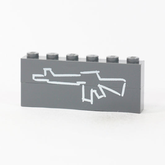 Zombie Wall Brick M16