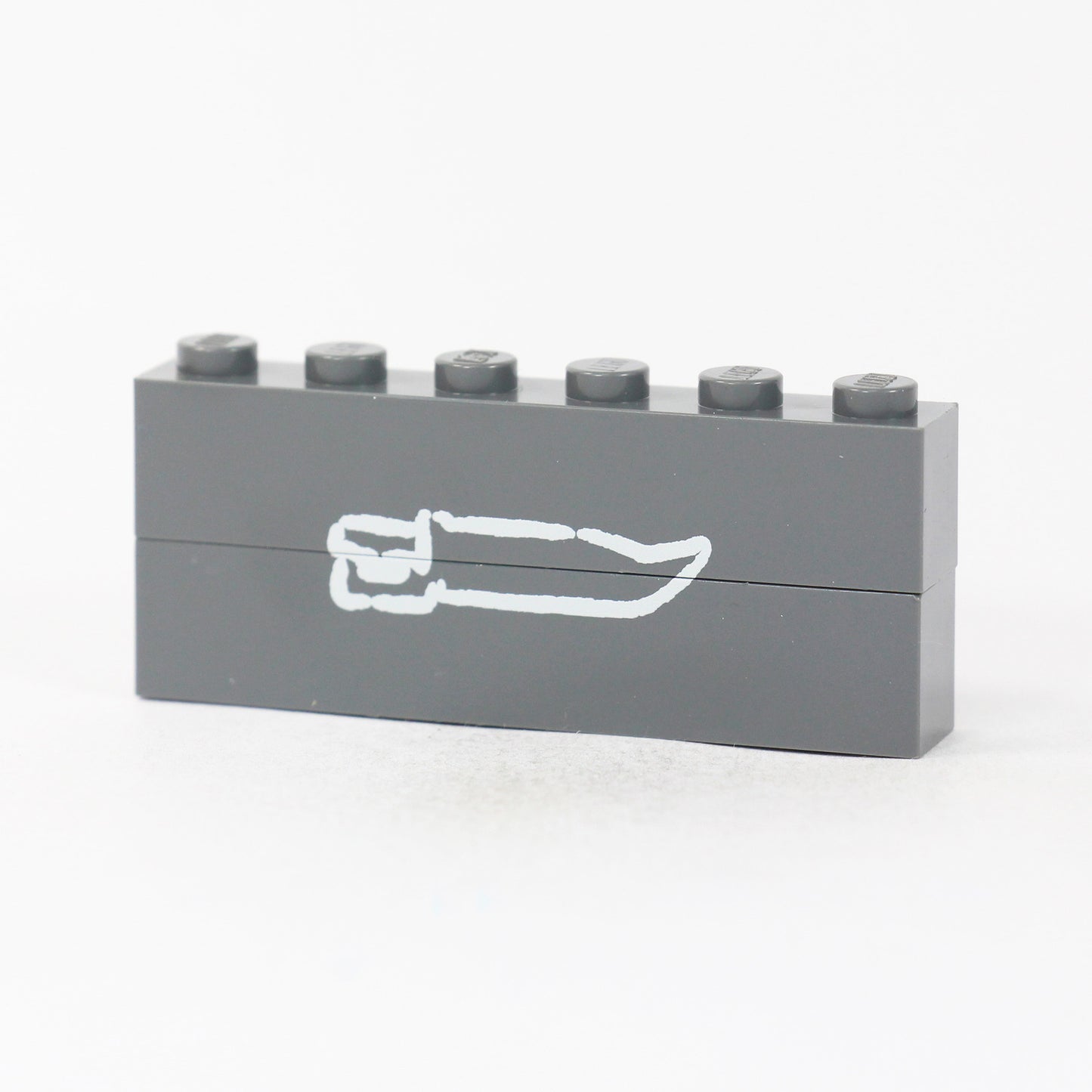 Zombie Wall Brick Bowie Knife