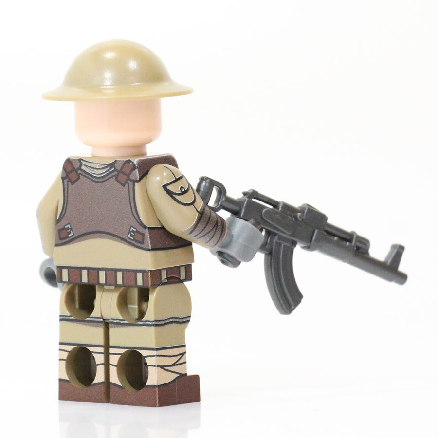 New Republic Soldier – custom LEGO-compatible minifigure item by BrickTactical, alternate view
