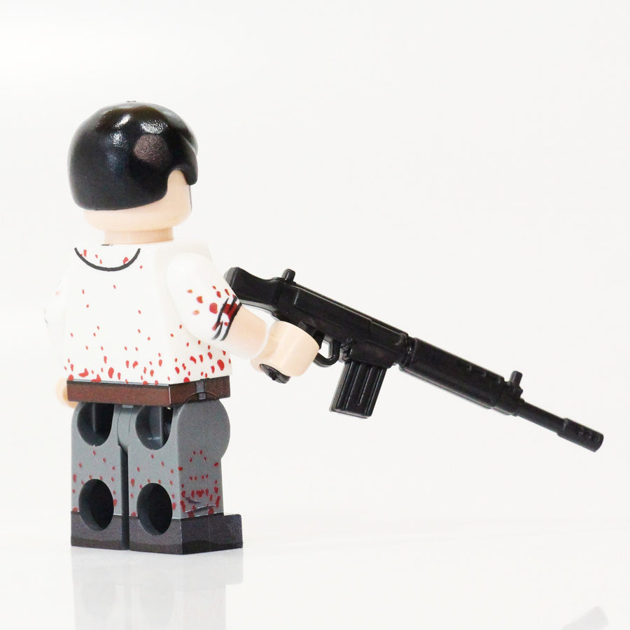 Zombie Operator – custom LEGO-compatible minifigure item by BrickTactical, alternate view