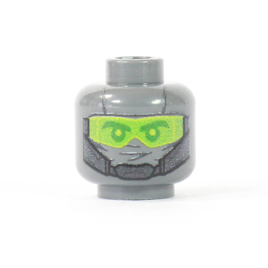 Marine Head #2 – custom LEGO-compatible minifigure item by BrickTactical