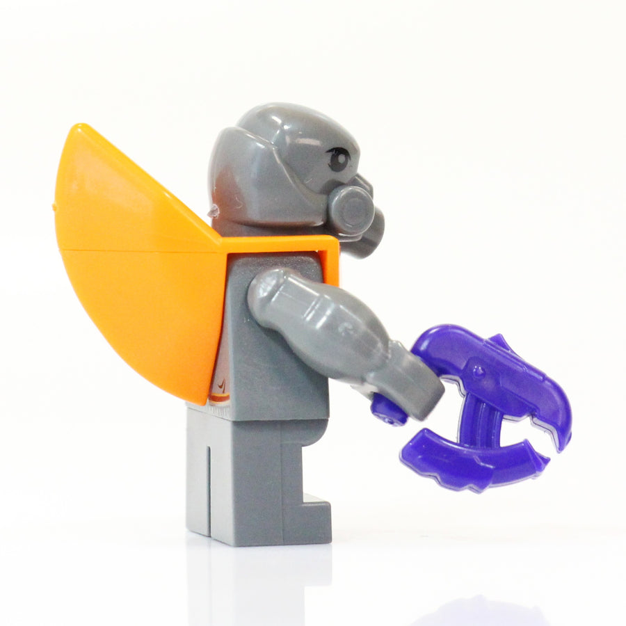 BrickTactical Custom LEGO Minifigure Alien Soldier view 2