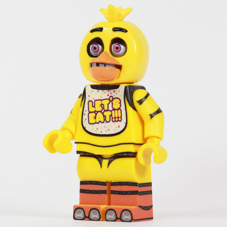 Animatronic Chicken custom LEGO minifigure by BrickTactical