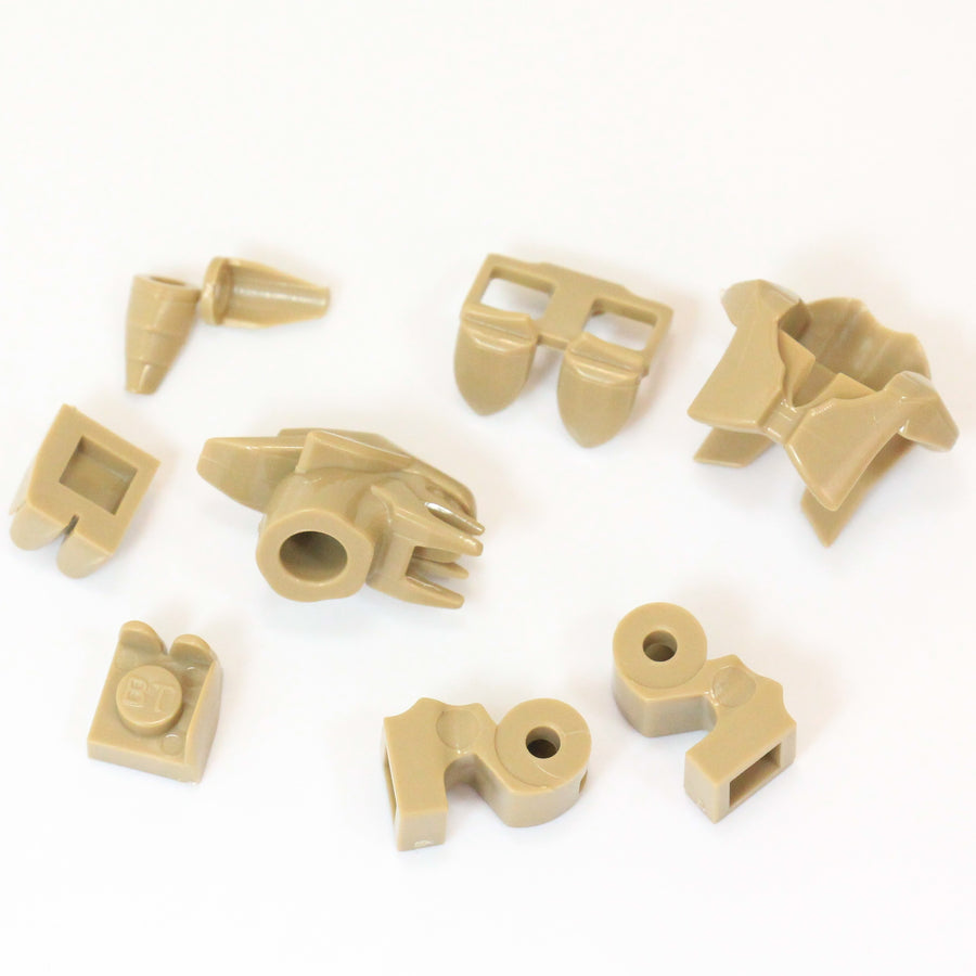Alien Elite (Parts) – custom LEGO-compatible minifigure item by BrickTactical, alternate view